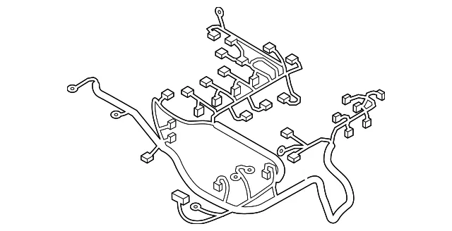 Engine Compartment Wiring Harness - Mazda (nd6a67020b)