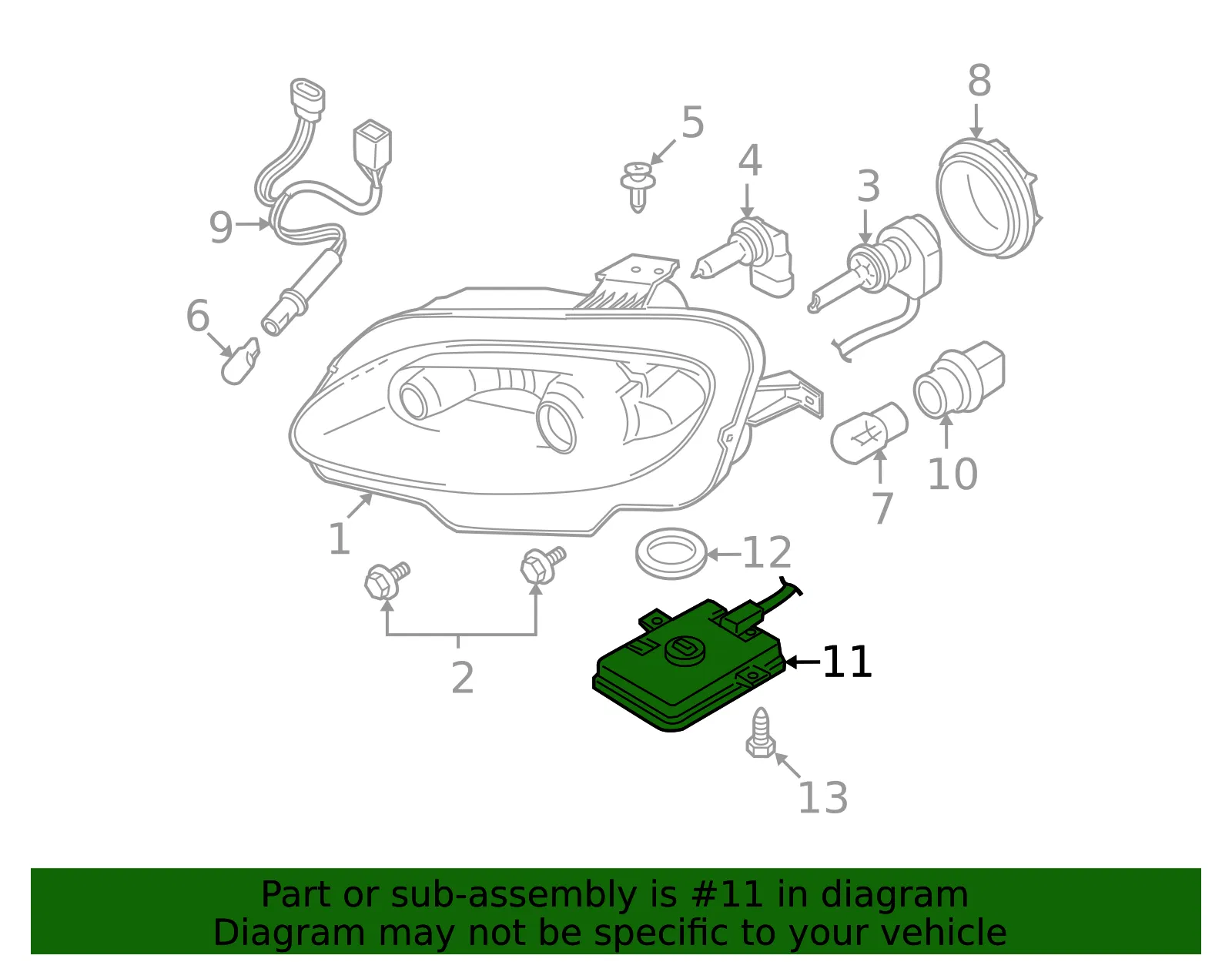 Control Module - Mazda (ne59510h3) - view 2