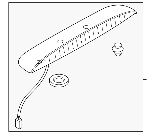 Center High Mount Stop Light - Mazda (nf7951580e85)