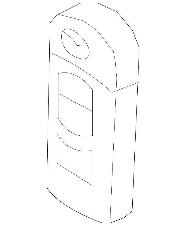 Keyless Entry Transmitter - Mazda (nfy2675rya)