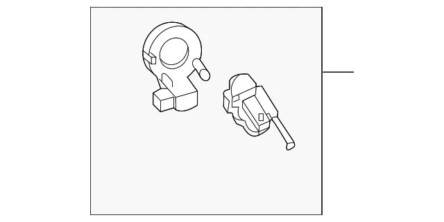 Ignition Lock Cylinder - Mazda (nfy57614xc)