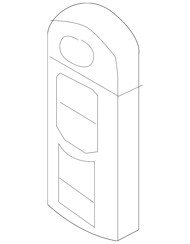 Keyless Entry Transmitter - Mazda (nfys675dyb)