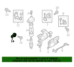 Knock Sensor - Mazda (p31e18921) - view 4
