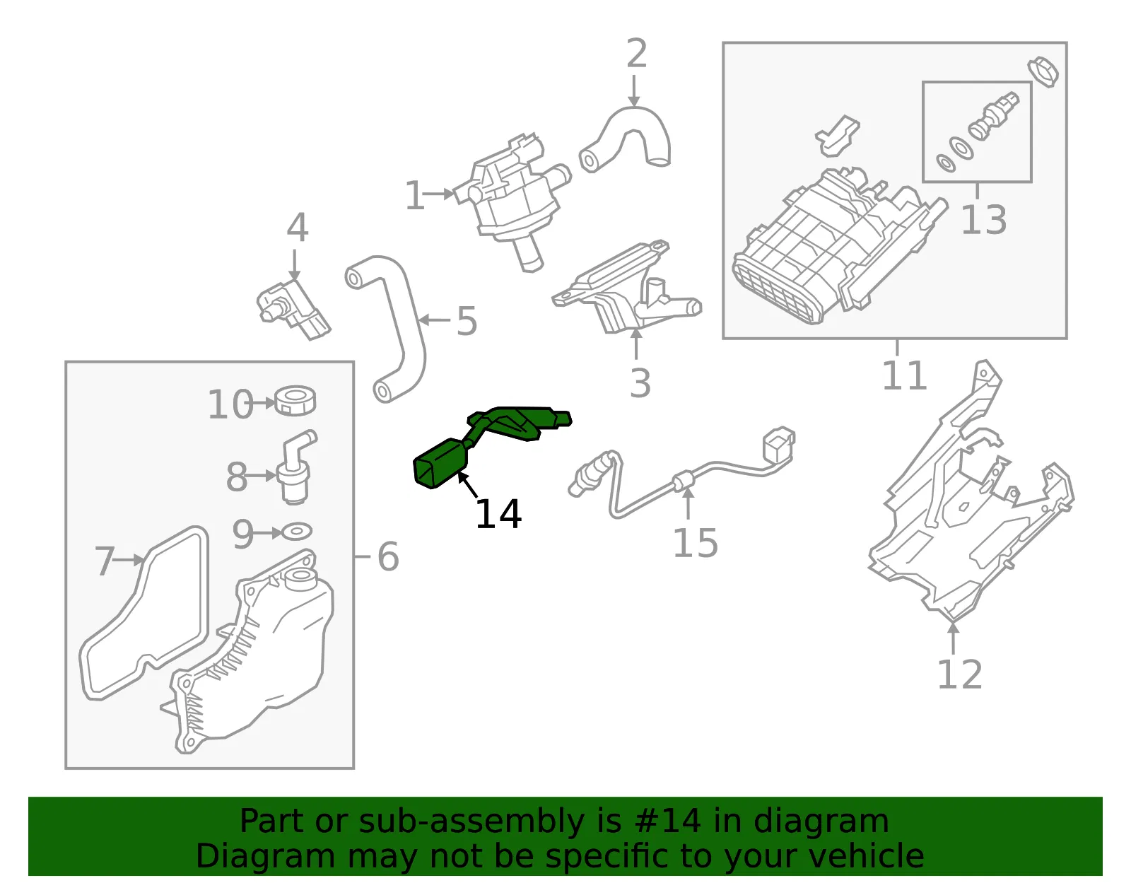 Oxygen Sensor - Mazda (p517188gx) - view 2