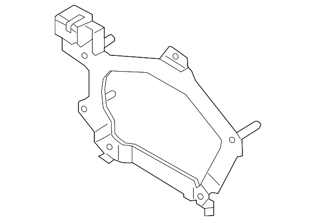 Engine Control Module (ECM) Bracket - Mazda (p5pt18885)