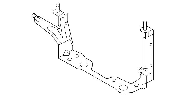 Engine Control Module (ECM) Bracket - Mazda (pe0218785)