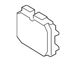 Engine Control Module (ECM) - Mazda (pe0718881m) - view 3