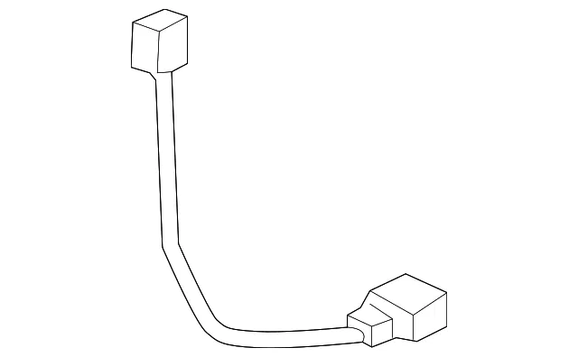 Engine Oil Level Sensor Connector - Mazda (pe2718791)