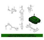 Engine Control Module (ECM) - Mazda (psm618881a) - view 4
