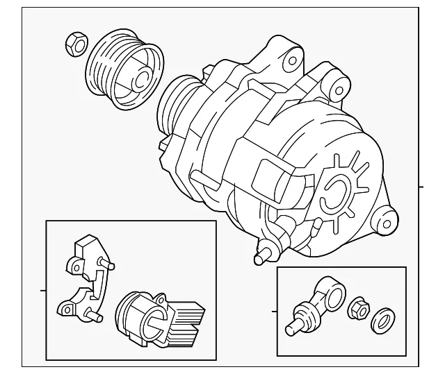 Alternator - Mazda (px8e18300)