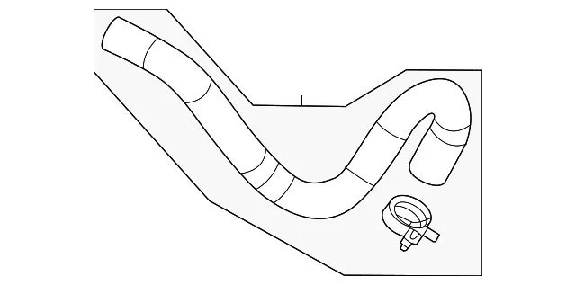 Connector Hose - Mazda (px9r2066ya)