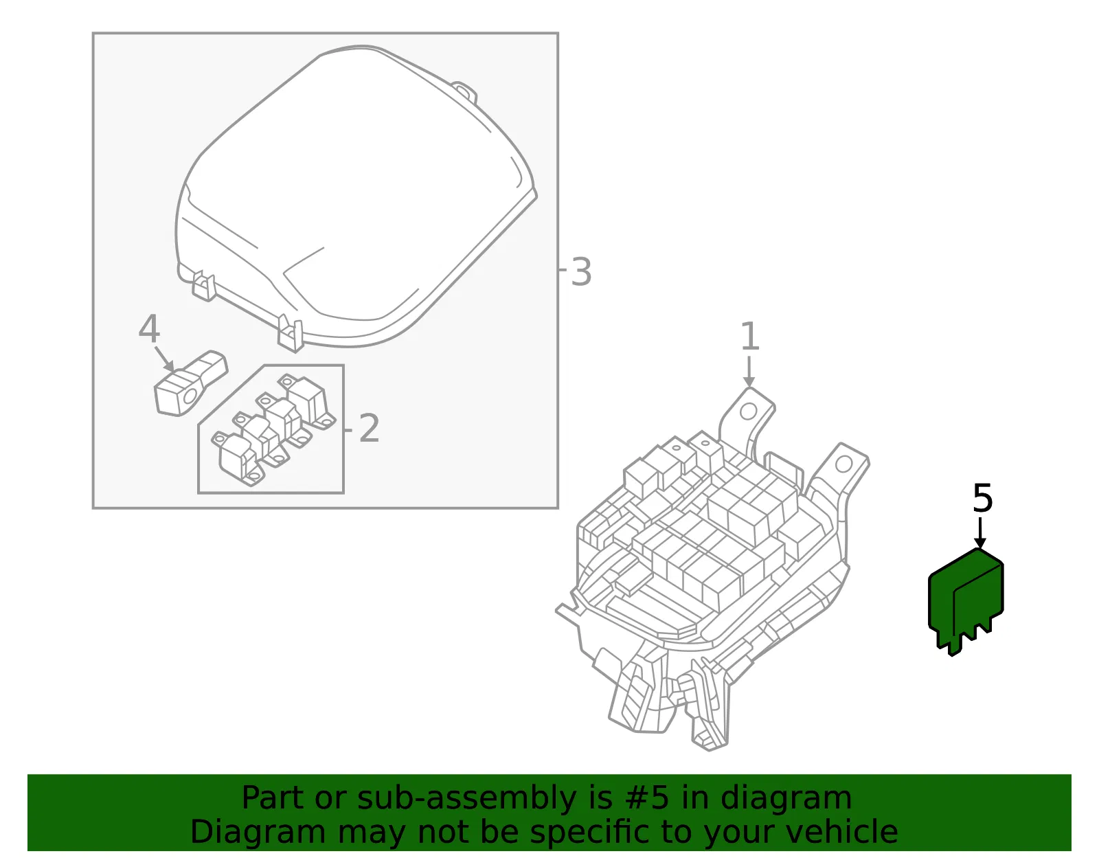 Relay - Mazda (py8w15651) - view 2
