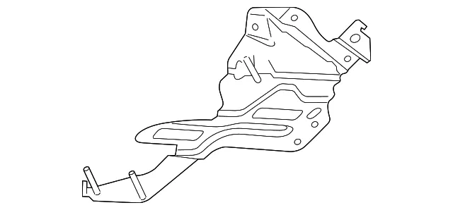 Engine Control Module (ECM) Bracket - Mazda (pyh718885a)