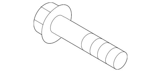 Starter Bolt - Mazda (rf2b12717)