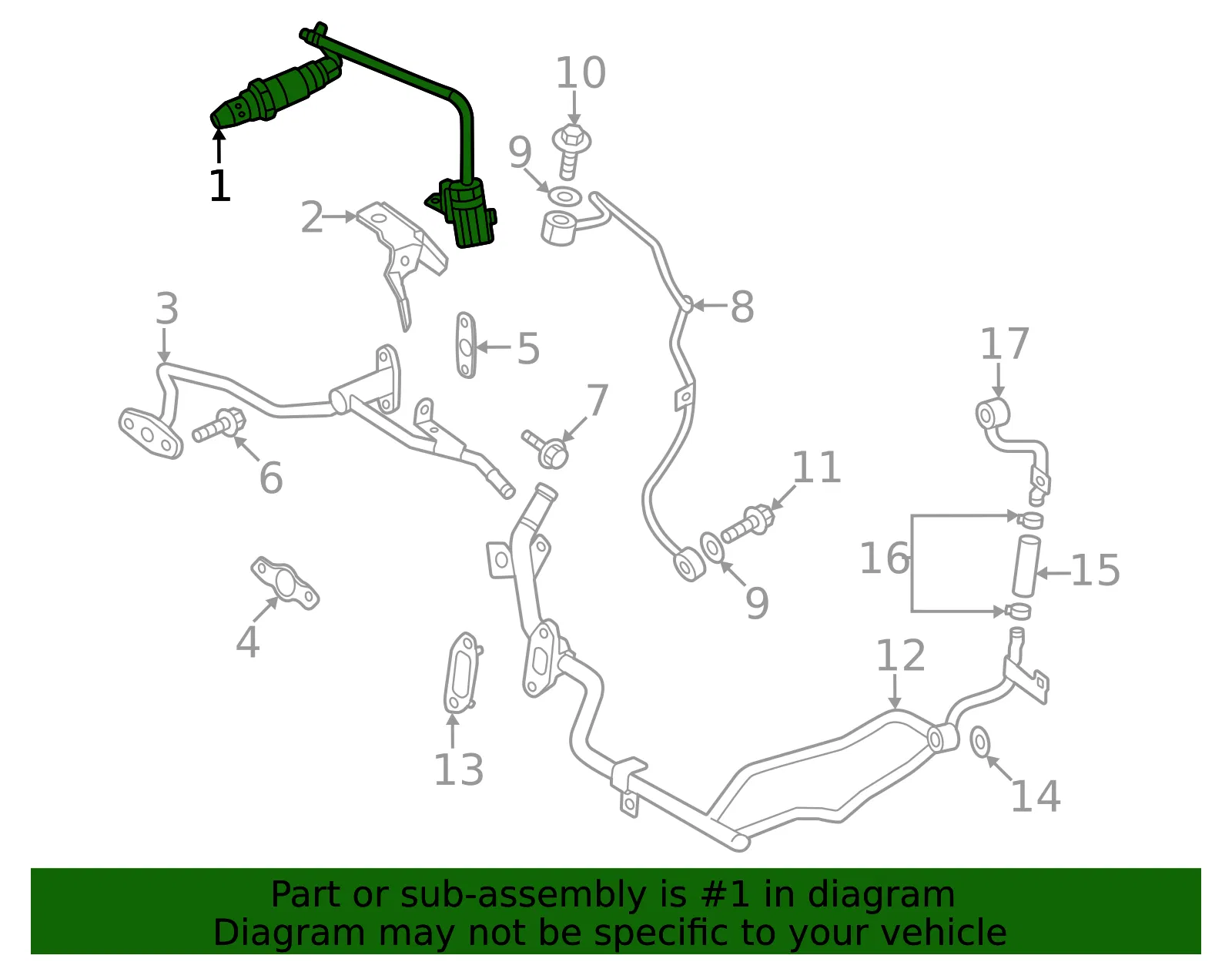 Sensor - Mazda (sh9p188g1a) - view 2