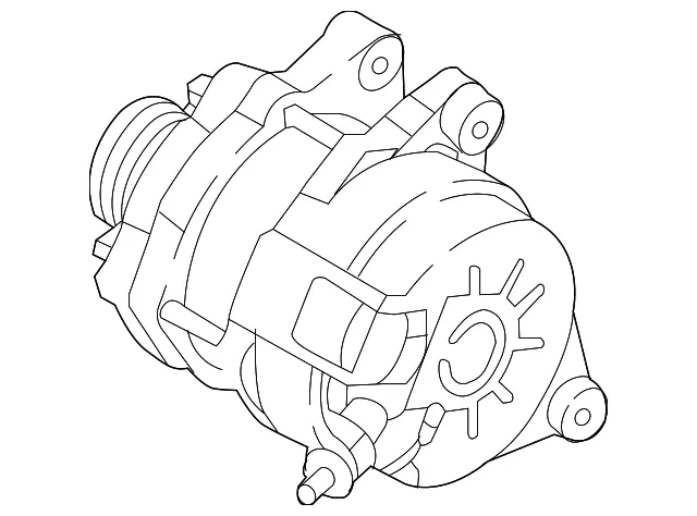 Alternator - Mazda (shmw18300)