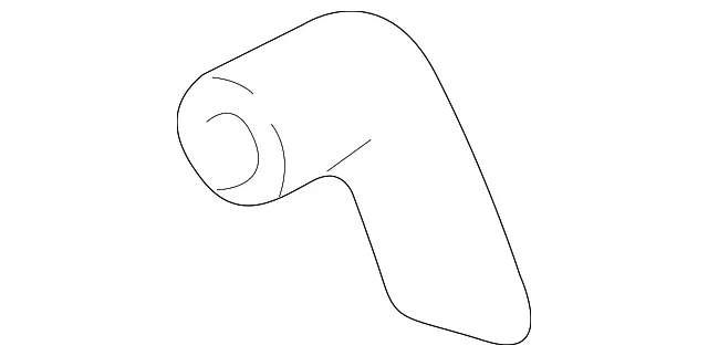 Headlight Housing Vent Tube - Mazda (t001510k8)