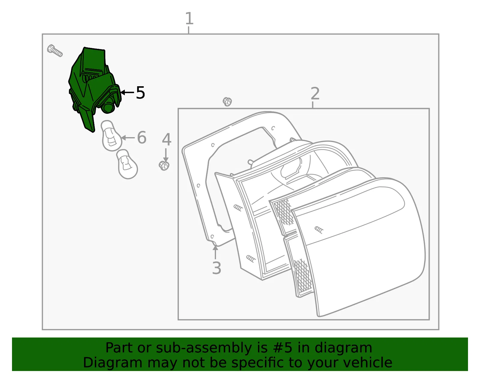 Tail Light Socket - Mazda (t001513g7a) - view 2
