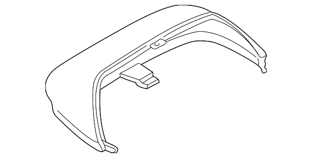 Center High Mount Stop Light Cap - Mazda (t0015158780)