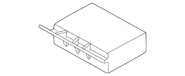 Air Bag Control Module - Mazda (t04357k30)