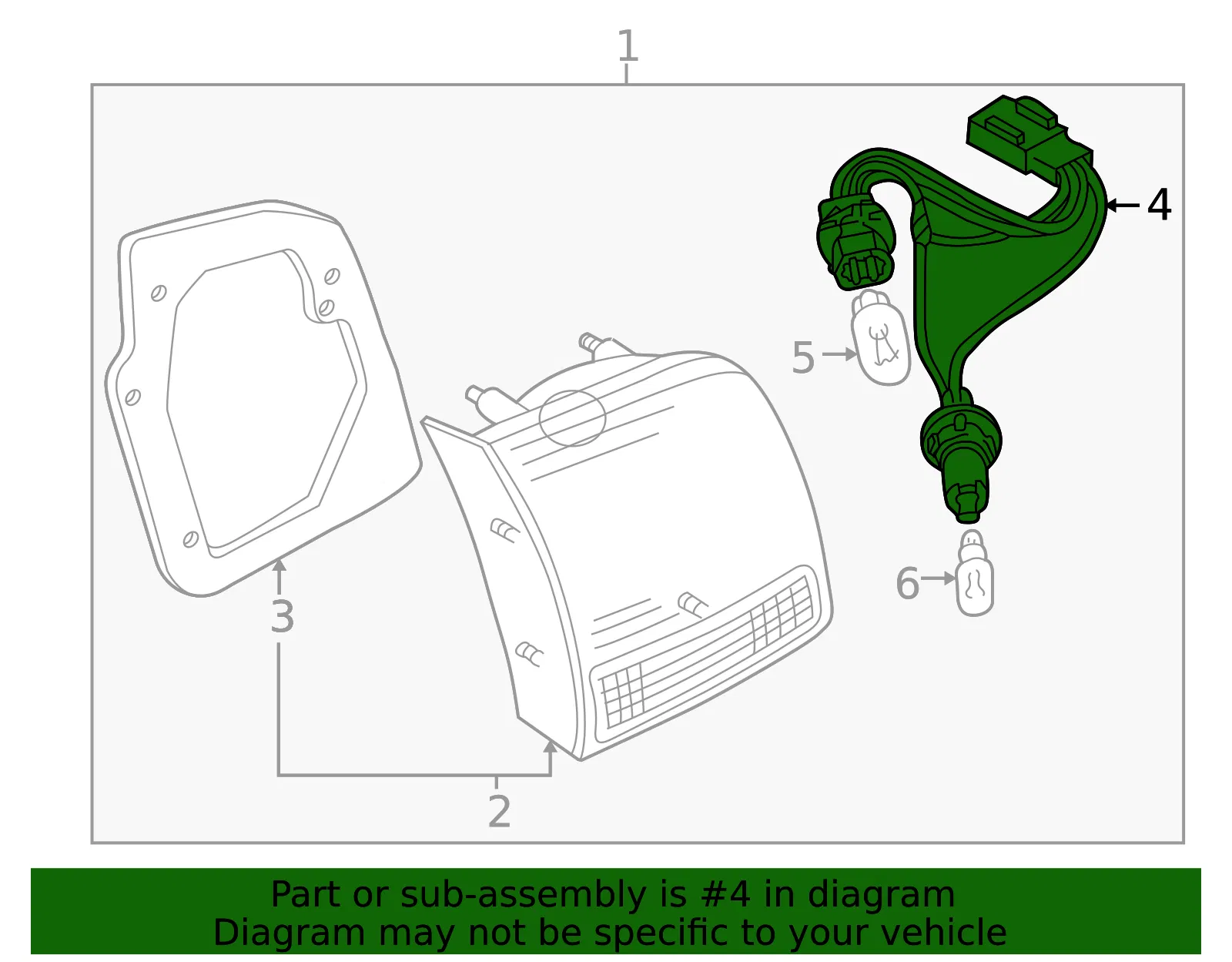 Tail Light Socket - Mazda (t060513f7) - view 2