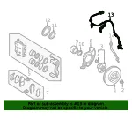 ABS Wheel Speed Sensor - Mazda (ta014373xf) - view 4