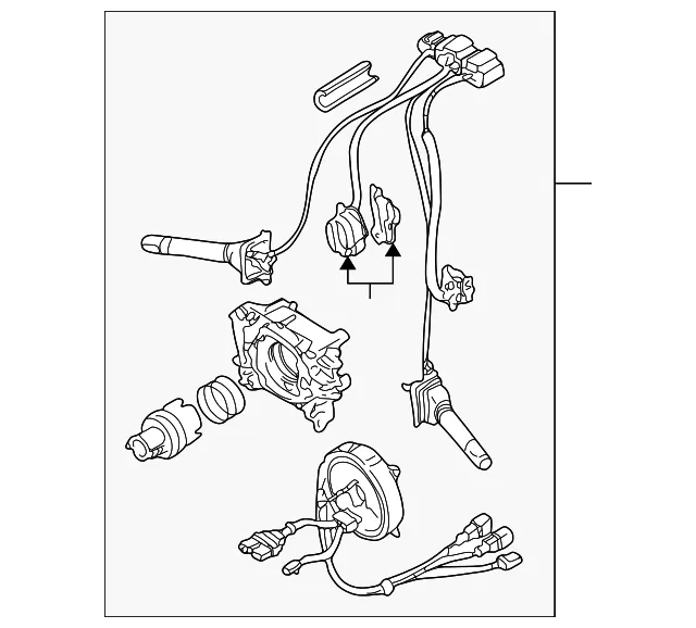 Combination Switch - Mazda (ta0166120g)