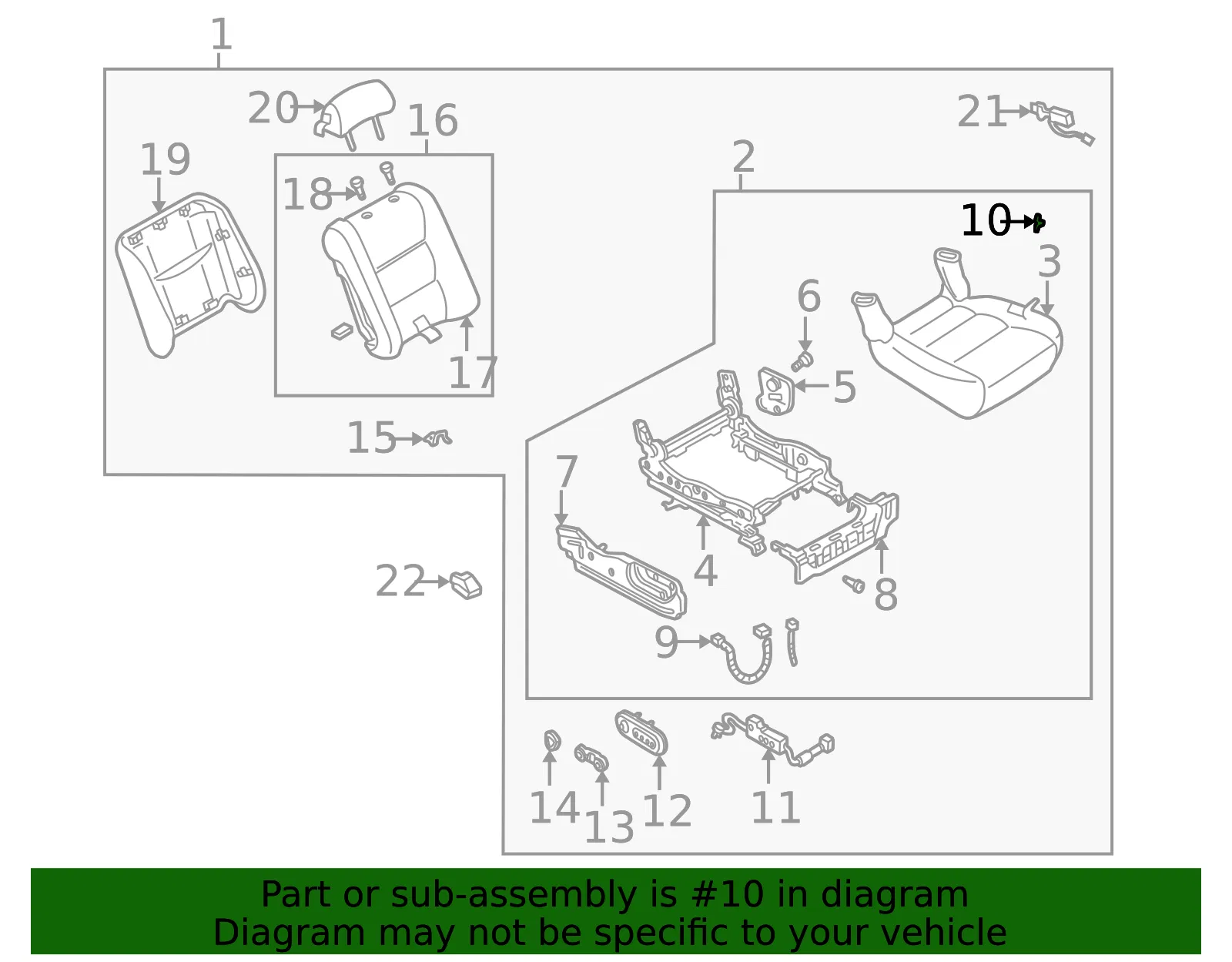 Harness Clip - Mazda (ta0188072a) - view 2