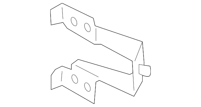 Fog Lamp Assembly Bracket - Mazda (td1151684)