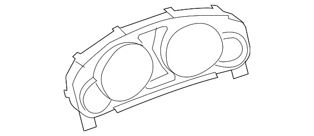 Cluster Bezel - Mazda (td1155214)