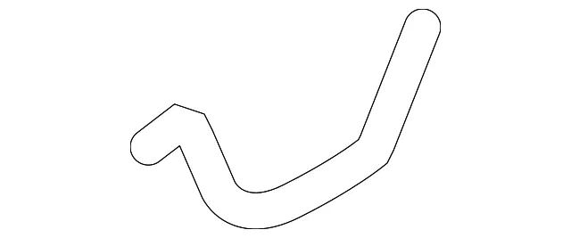 Cabin Air Temperature Sensor Aspirator Tube - Mazda (td1161756)