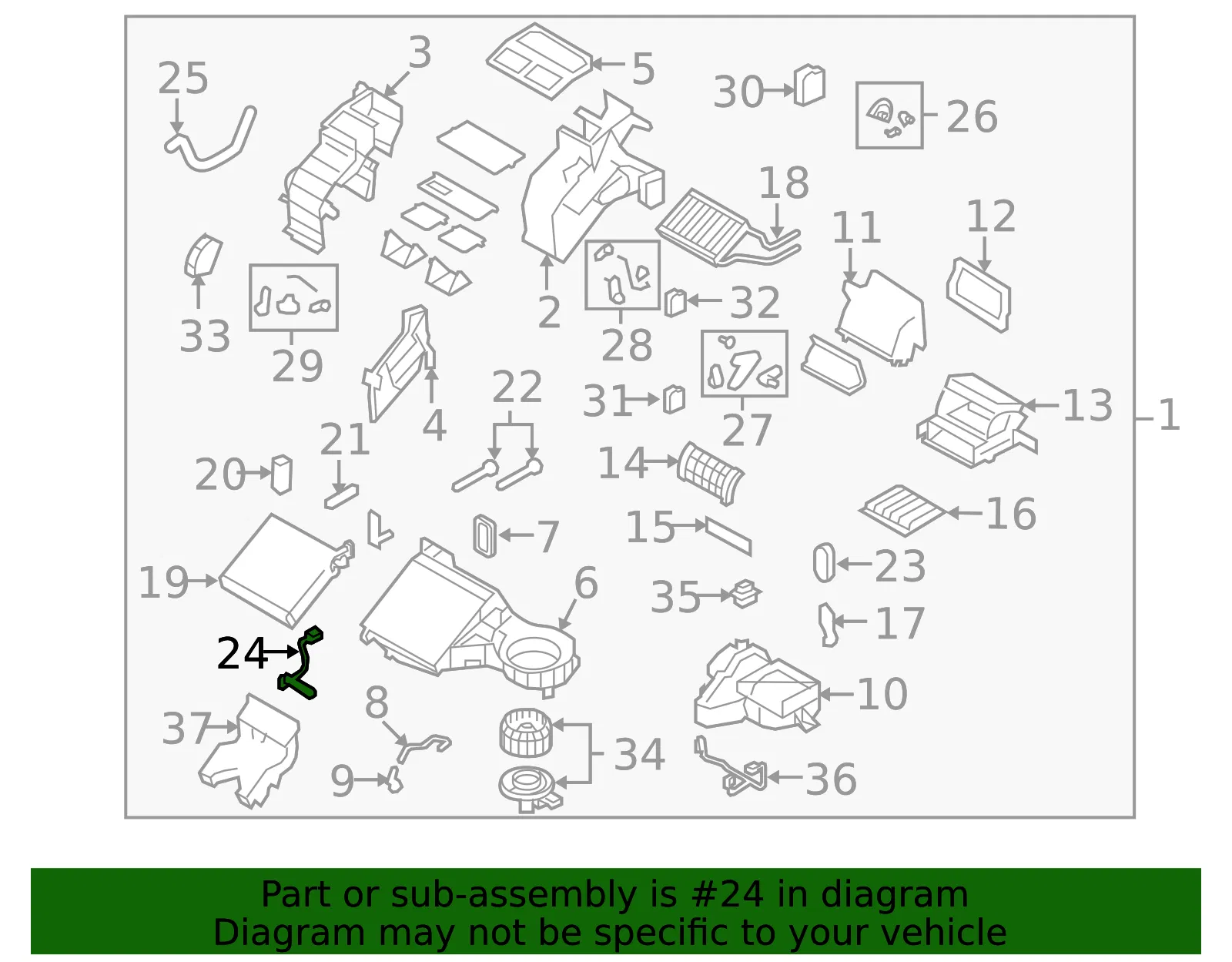 A/C Evaporator Temperature Sensor - Mazda (td1161j22) - view 2