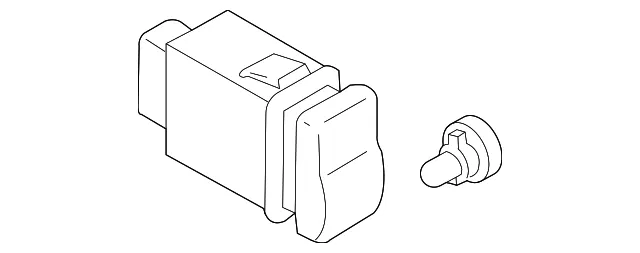 Hazard Switch - Mazda (td11664h0)