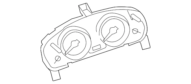 Instrument Cluster - Mazda (td1955471b)