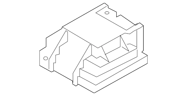 Air Bag Control Module - Mazda (te6957k30d)
