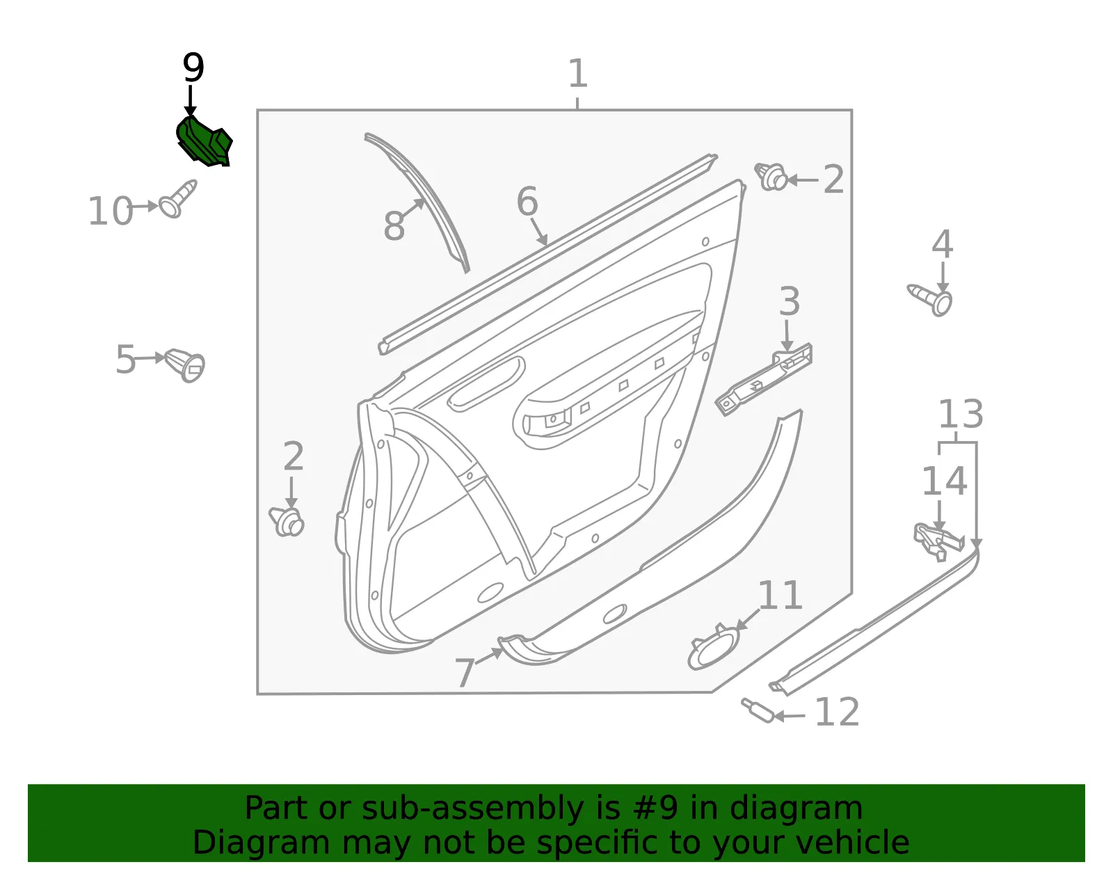 Door Window Switch - Mazda (te6966350a) - view 2