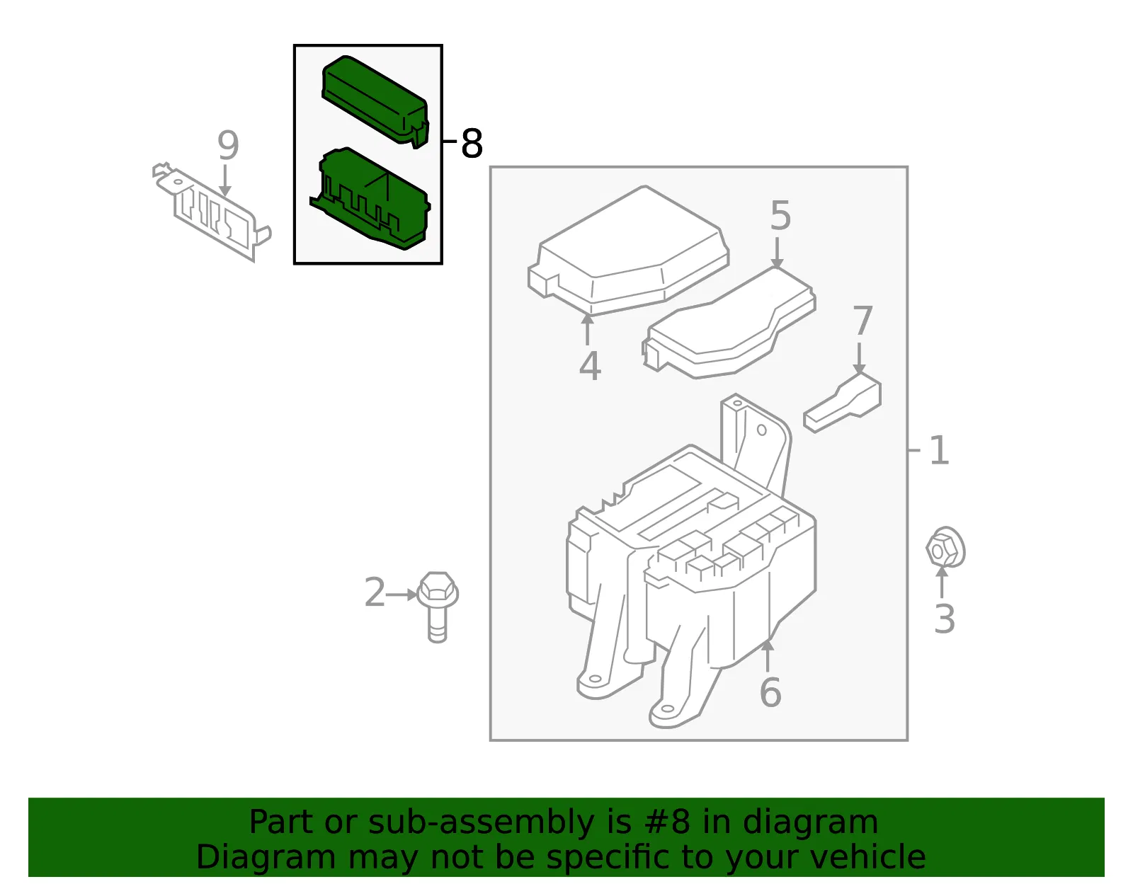 Relay Box - Mazda (te7166750) - view 2