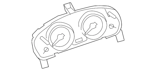 Instrument Cluster - Mazda (te7455471c)