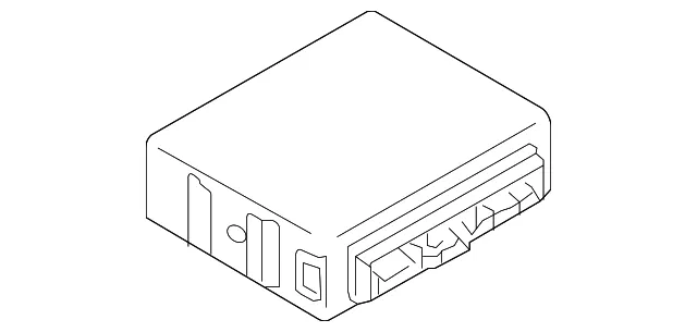 Keyless Entry Module - Mazda (tey1675dzb)