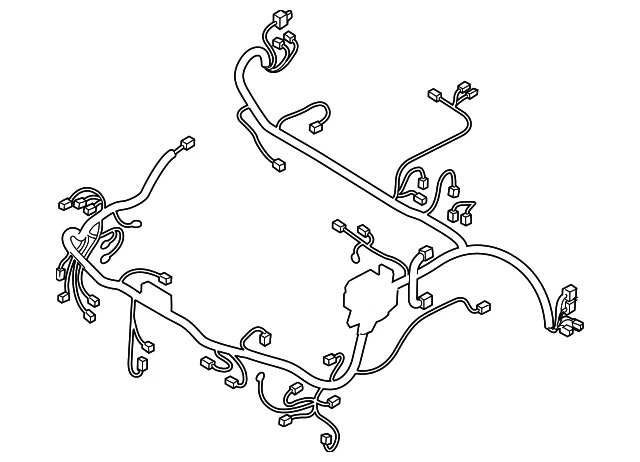Engine Wiring Harness - Mazda (tf6367010)
