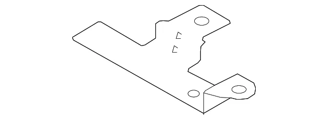 Parking Aid System Control Module Bracket - Mazda (tk2167uu1)