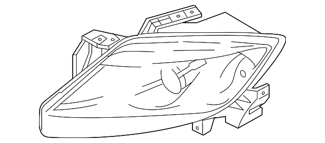 Composite Headlamp - Mazda (tk2351031)