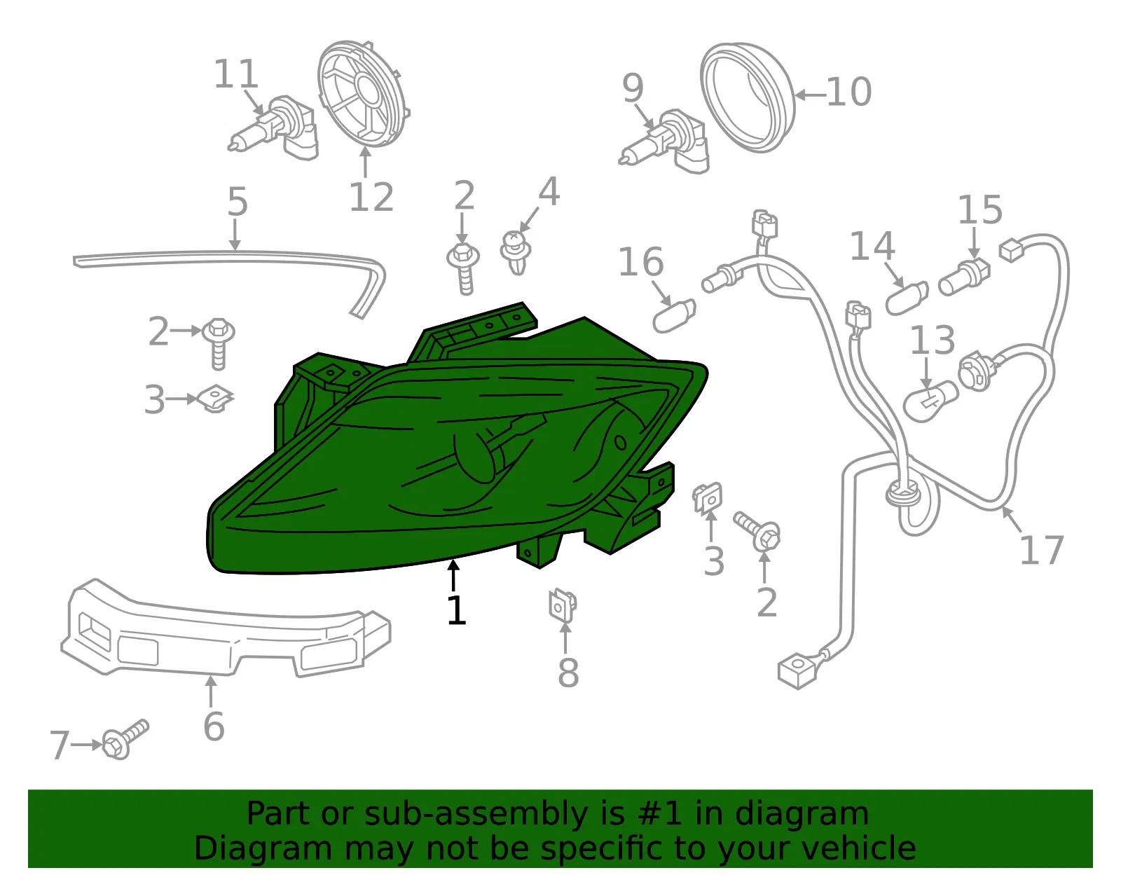 Composite Headlamp - Mazda (tk2351031) - view 2