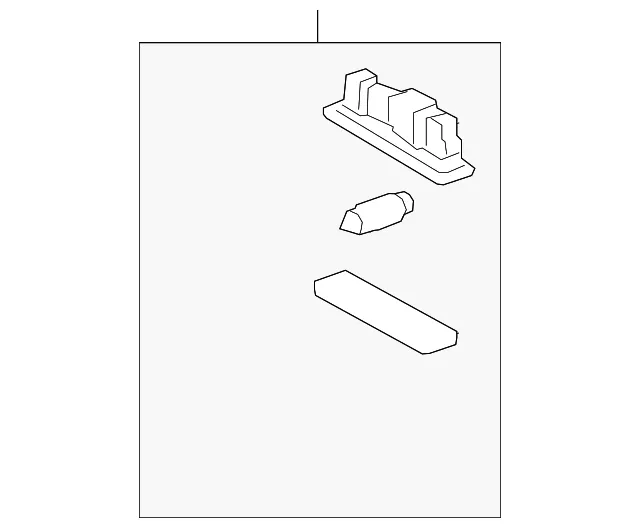 Cargo Area Light - Mazda (tk4851310a02)