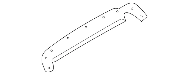 Instrument Cluster Visor - Mazda (tk4855182b)