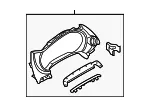 Cluster Bezel - Mazda (tk4855420b02) - view 3