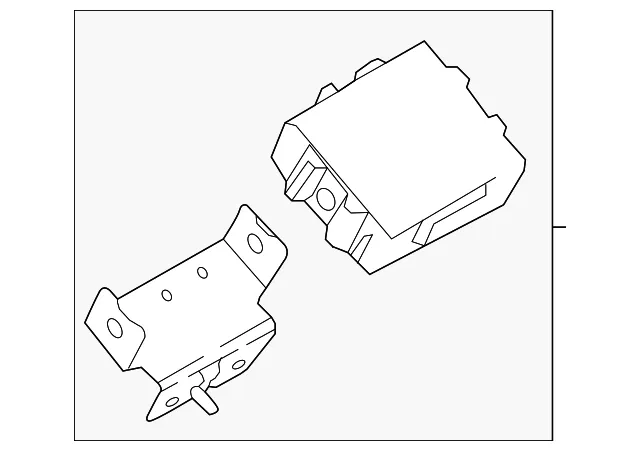 Parking Aid Control Module - Mazda (tk4867uu0a)