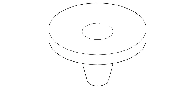 Lift-Gate Object Sensor Clip - Mazda (tk4950h81a)