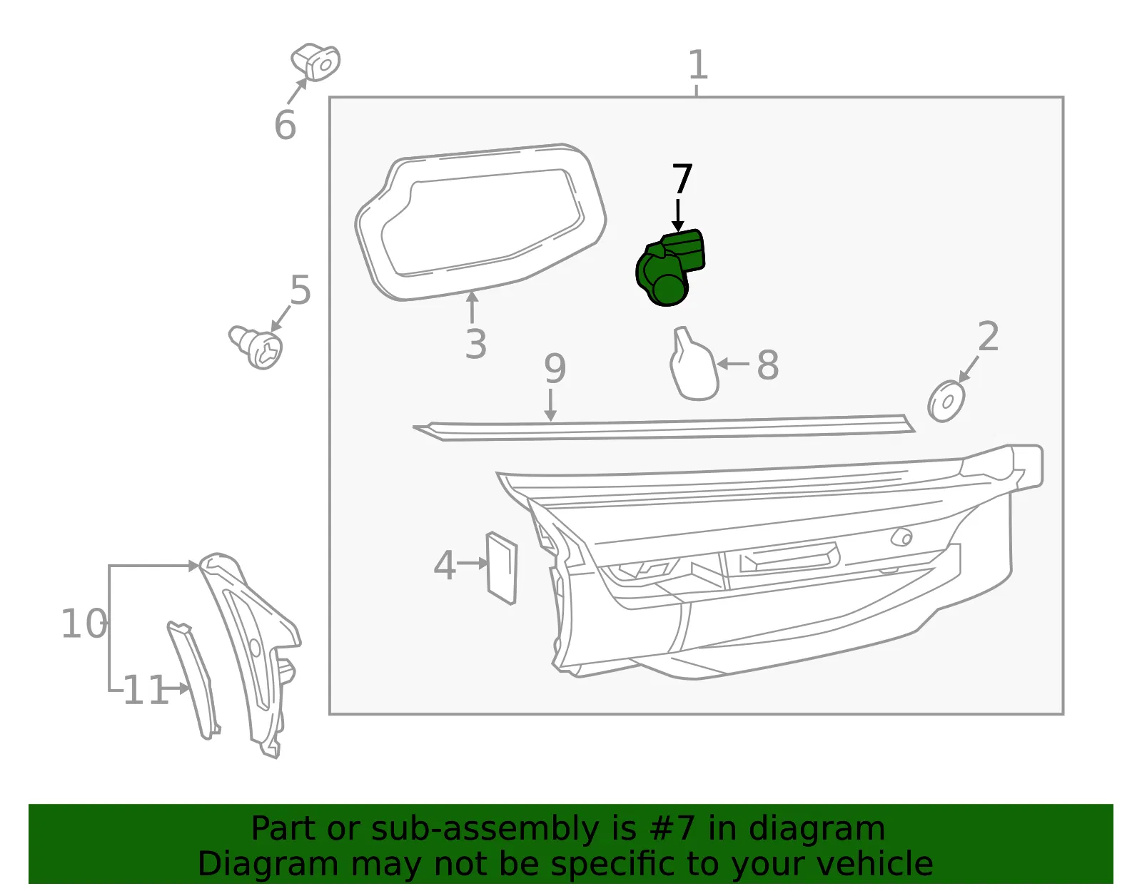 Back Up Light Socket - Mazda (tk4951584) - view 2