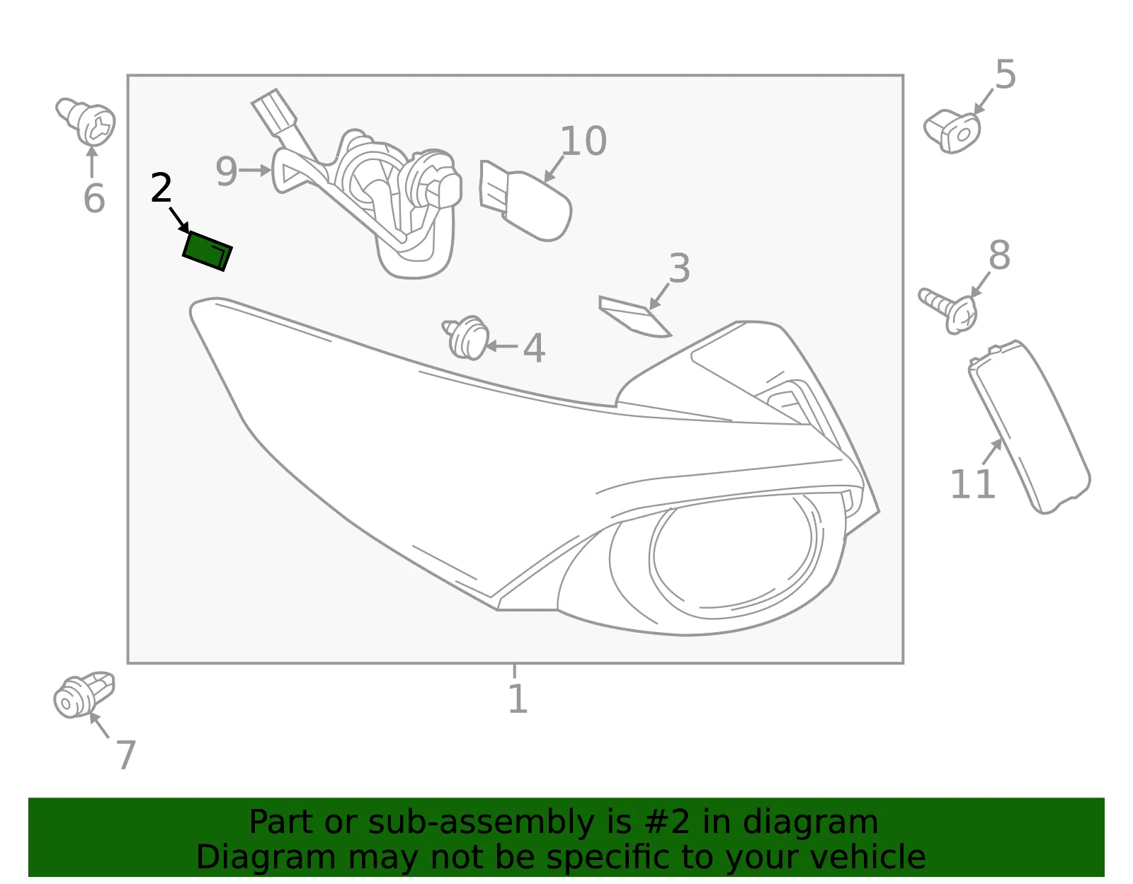 Tail Lamp Assembly Protector - Mazda (tk5051159) - view 2